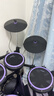 美得理（MEDELI）魔鲨电子鼓MZ726 MZ79 新品专业演奏架子鼓练习演出通用智能电鼓 5鼓 4镲 MZ726月梦紫【赠星钻黑胶圈】 实拍图