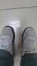 安踏男鞋运动鞋男春夏季男士软底网面透气跑步鞋休闲鞋皮面防水鞋子男 【夏季新品上新】芯片灰/城堡灰 42 （8.5码） 实拍图