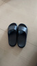 朴西香蕉船凉拖鞋女士浴室不易滑居家室内四季情侣拖鞋男 深灰 42-43 实拍图