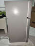 HYUNDAI（韩国现代）小冰箱迷你小型家用冷藏冷冻宿舍出租房办公室双开门二门电冰箱节能省电 80L银【行业TOP+日销过百】 实拍图