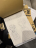 佳茉线稿描摹本儿童战舰飞船临摹漫画白描涂色动漫控笔基础绘画线描素描画本画册大全4本 实拍图