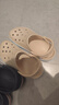 卡骆驰（CROCS）贝雅卡骆班洞洞鞋|205089 冬日白/彩色-1LI   36 /37(220mm)   实拍图