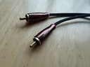 绿联音频线一分二3.5mm转双莲花RCA插头公对公转换线 笔记本电脑手机音箱功放低音炮连接线1.5米 80846 实拍图
