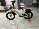 永久（FOREVER）儿童自行车男女款小孩单车可折叠脚踏车4-6-8-10岁辅助轮14寸橙色 实拍图