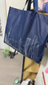 四万公里帆布包 女手提袋简约大容量单肩包文艺时尚帆布袋子环保袋收纳袋 实拍图