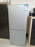 新飞（Frestec）小冰箱 冰箱小型双开门 迷你双门家用宿舍租房冷藏冷冻电冰箱节能省电 98L银【店铺热卖+省电轻音】升级款 实拍图