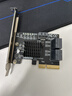 绿联 PCI-E转SATA3.0 5口高速扩展卡适用台式机主机箱电脑内置转接卡 实拍图