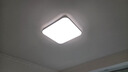 雷士（NVC）全光谱护眼吸顶灯卧室智能简约现代LED照明方灯白雪Y 实拍图