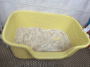 疯狂的主人特大号半封闭式猫砂盆防外溅猫厕所特大防臭猫沙盆巨大幼猫猫屎盆 实拍图