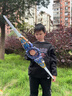 菲贝（feibei）火旋双刃光剑可伸缩儿童发光玩具男孩星球大战激光剑生日礼物3-6 实拍图