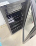 荣事达（Royalstar）冰吧冷藏柜 欧式恒温红酒柜酒店家用客厅冰箱迷你小型单门办公室保鲜展示留样茶叶饮料柜 一级能效138L【冷藏+微冷冻+带灯+酒架】 实拍图