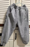 罗蒙儿童裤子男童冬款儿童运动裤束脚卫裤校裤女童校园裤子灰薄绒110 实拍图