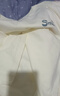 雪中飞白色短袖t恤女新款夏季纯棉宽松半袖女士简约休闲超好看上衣 奶白色|8009-17018F (女款) L 165/88A 实拍图
