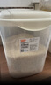 禧天龙米桶升级加厚透明米桶防潮防虫密封储米箱带滑轮 10斤装 实拍图
