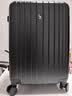 爱华仕行李箱20英寸登机箱男大容量拉杆箱耐用旅行箱女密码箱皮箱黑色 实拍图