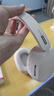 联想（Lenovo）【新款旗舰】头戴式蓝牙耳机蓝牙6.0真无线智能通话降噪柔软舒适耳罩音乐电竞游戏低延迟带麦 肤感米【升级ENC通话降噪+轻量化设计】 360°全景空间音效-空气感舒适佩戴 实拍图