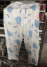 红豆儿童睡衣男女童春夏薄款纯棉家居服套装长袖裤空调服5H016-1 140 实拍图