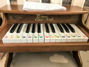 NEW CLASSIC TOYS儿童钢琴玩具木质电子琴男女孩音乐早教一岁婴儿宝宝生日周岁礼物 25键胡桃木色【木质电子钢琴】 荷兰品牌 小钢琴益智玩具1-3-6岁 儿童节日礼物 实拍图