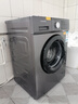 创维滚筒单洗10公斤洗衣机全自动家用 宿舍租房  除菌螨变频一级能效F100GB（E）_钛金灰 实拍图