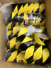 得力（deli）(deli)PVC地线贴地 防台风胶带 黑黄色48mm*33m 6卷装 地面5S定位安全警示胶带 PVC 地标线 33784 实拍图