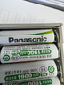 松下（Panasonic）5号五号充电电池4节三洋爱乐普技术适用于话筒相机玩具等无充电器HHR-3MRC/4B 实拍图