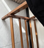 稳纳衣架落地实木衣帽架可折叠置物架卧室挂衣架简约晾6612H 实拍图