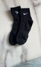 NIKE3BRAND 耐克男女中长袜3双装2026新款青少年运动袜子 实拍图