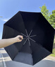 山山全自动防晒遮阳男女两用晴雨伞加厚结实抗风大号144骨黑 实拍图