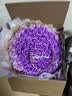 FirstLove99朵紫玫瑰永生香皂花同城配送教师节惊喜生日礼物非鲜花送女生 实拍图