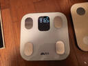 香山体脂秤智能体重秤 大彩屏显示 心率分析 电子秤人体称 24项身体数据 白 Type-C充电款 实拍图