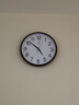 北极星（POLARIS）挂钟时尚创意客厅钟表静音简约石英钟 30cm咖木色新年焕新 实拍图