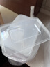 美厨（MAXCOOK）一次性餐盒饭盒 打包盒可微波塑料带盖快餐盒 1L*20套 MCPJ7800 实拍图