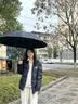 八海鸟雨伞反向自动晴雨两用太阳伞车载遮阳男女士加固60骨抗风暴折叠伞 实拍图
