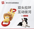 贵为（GiGwi）狗玩具金牌拳击手狮子发声毛绒耐咬磨牙解闷狗狗玩具宠物玩具 实拍图