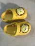 牧童儿童拖鞋夏男宝宝洞洞鞋软底女童卡通洗澡婴幼儿家居鞋奶狮黄160 实拍图
