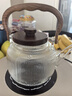 忆壶茶玻璃煮茶壶蒸煮一体茶壶家用加厚耐高温可明火电陶炉围炉烧水壶 实拍图