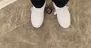 361°运动男鞋春夏季复古厚底增高小白鞋休闲板鞋跳舞鞋672426615-1 实拍图