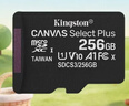 金士顿（Kingston）256GB TF（MicroSD） 存储卡 U1 A1 V10 内存卡 读速150MB/s 适配无人机/运动相机/switch/监控 实拍图