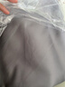 La Torretta床单单件 100支抗菌长绒棉纯色贡缎全棉床单床罩 高级灰245*250cm 实拍图