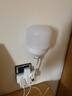 鲸与光 插座灯 直插式超亮led灯插头灯插电式照明灯灯泡插座插灯节能灯室内墙壁灯 E27带插头螺口灯 80-W 实拍图