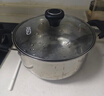 爱仕达（ASD）汤锅304不锈钢蒸汤锅 炖煮锅复底小汤锅22CM燃气电磁炉通用奶锅B1 实拍图