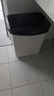 欧湃垃圾桶无盖40L方形奶白家用厨房客厅卫生间高颜值大容量垃圾箱 实拍图