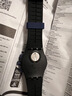 斯沃琪（Swatch）瑞士手表 三眼计时学生送男友石英腕表毕业礼物 黑蓝轻舟 实拍图
