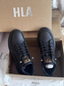 海澜之家HLA男鞋休闲鞋子板鞋秋冬皮鞋子男HAAXXM1EBF061 黑色增高39 实拍图