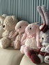 Jellycat害羞乳白色邦尼兔动物毛绒玩偶安抚玩偶娃娃送礼520礼物 害羞粉色邦尼兔 Medium 实拍图