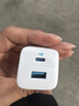 ANKER安克33W双口充电器pd快充type-c接口兼容20w30W苹果17iPhone16promax15手机华为小米usb插头 白 实拍图