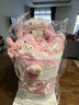 AWHAHelloKitty玩偶花束库洛米卡通毛绒玩偶花束生日礼物送女朋友 粉色美乐蒂玩偶花束+礼袋灯串 实拍图