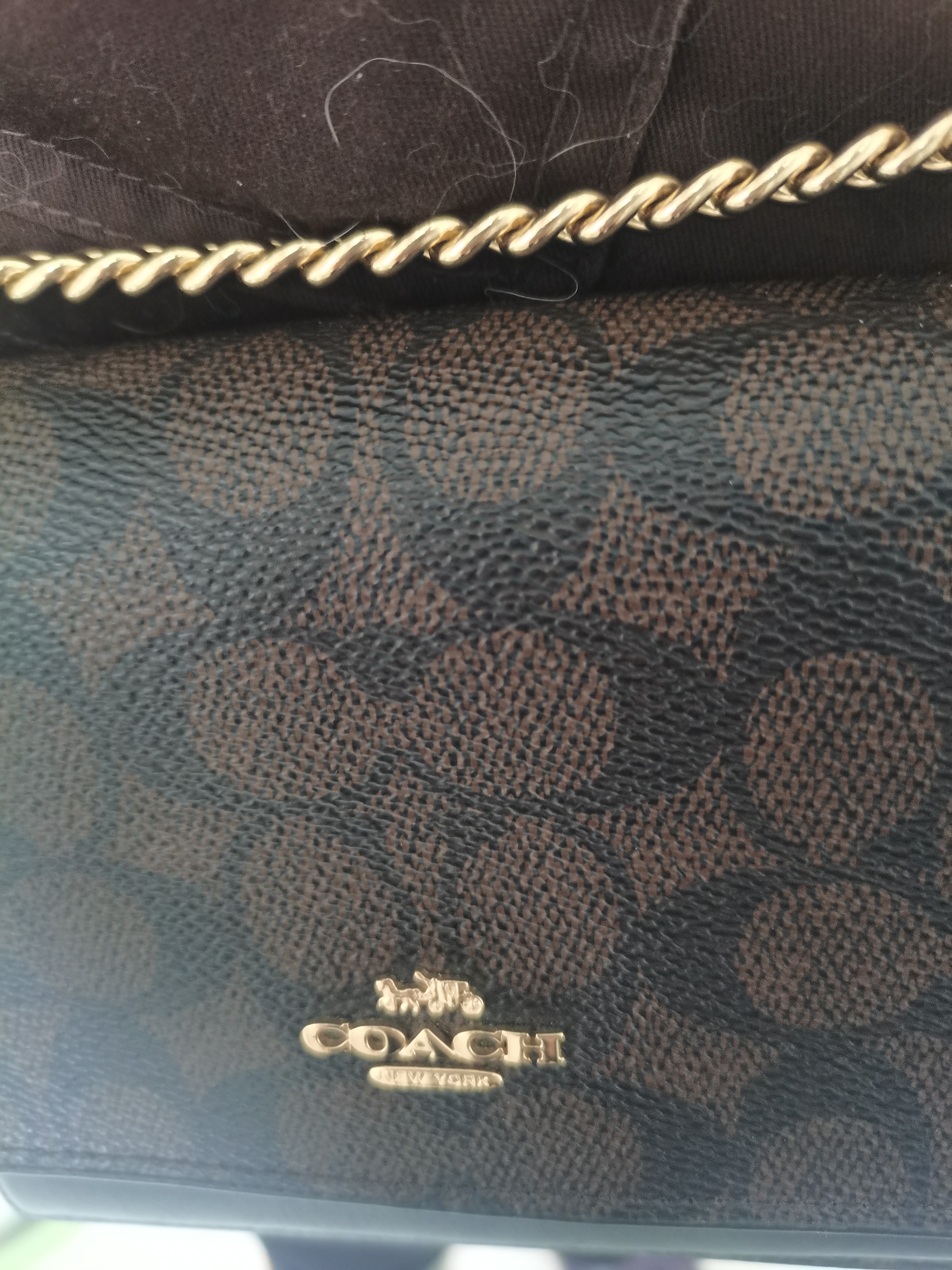 蔻驰（COACH）【品牌直供】女士小号印花风琴包单肩斜挎包CW206礼物 实拍图