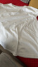 MARKLESS【安心品质】纯棉亲肤T恤男士纯色短袖打底衫5630 云峰白 M 实拍图
