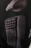 罗技（Logitech）Wave Combo 无线人体工学键鼠套装 垂直鼠标 无线蓝牙鼠标 办公键盘 无线键盘 蓝牙键盘 黑色 实拍图